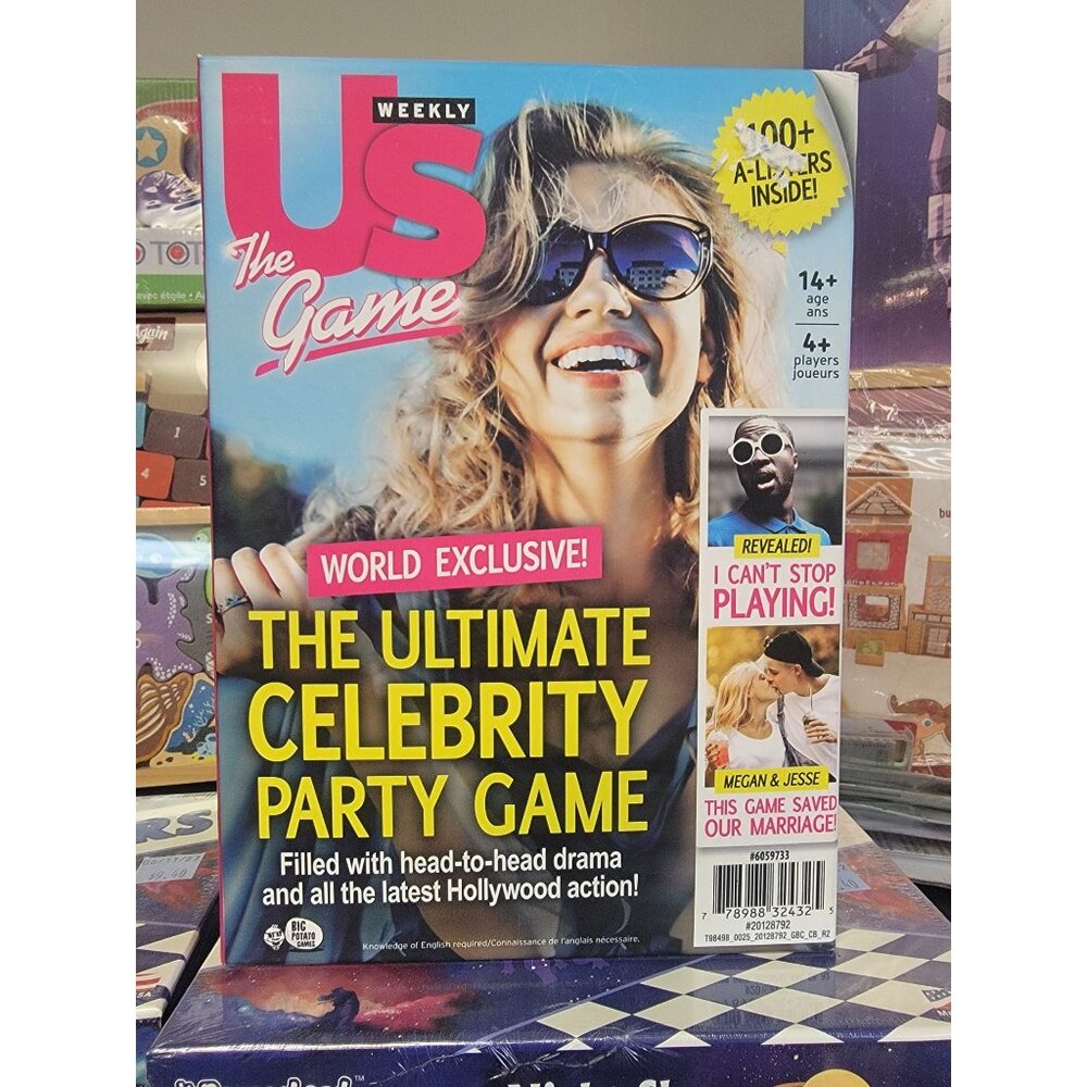 Us Weekly "The Game" Ultimate Celebrity Party Board Game